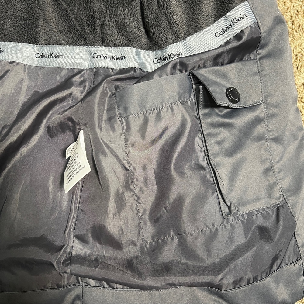 Calvin Klein Gray Down Puffer Jacket Extra Small - Picture 7 of 10